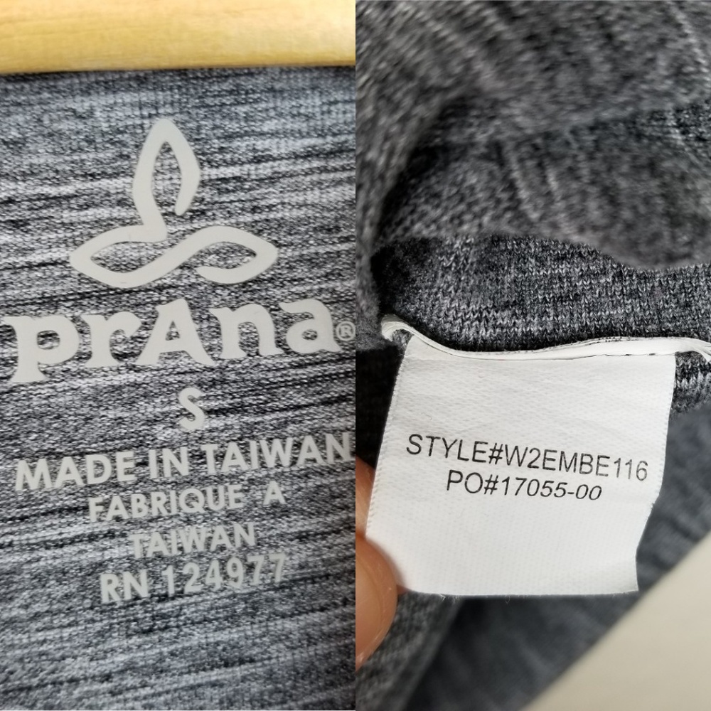 😀 PrAna 'Ember Top' Pullover Cowl Neck Sweatshirt - Picture 8 of 8